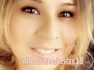 AllisonWonDerlax18