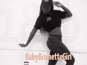 BabyBrunetteGirl